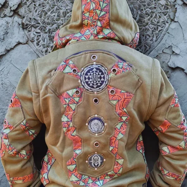 Robot jacket cotton fleece