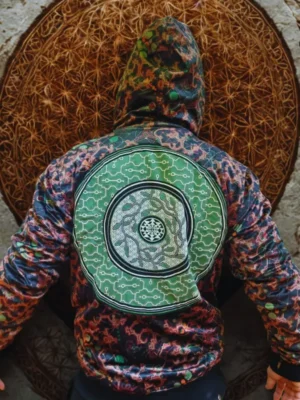 Velvet hoodie full print