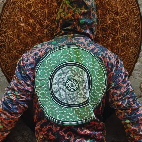 Velvet hoodie full print